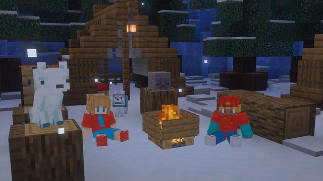 Screenshot of the Minecraft Bedrock Marketplace product How To Live In a Happy Ghast? created by The Craft Stars.