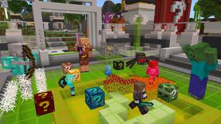 Screenshot of the Minecraft Bedrock Marketplace product How to Live in a Lucky Block? created by The Craft Stars.
