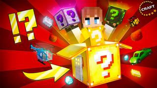 Thumbnail of the Minecraft Bedrock Marketplace product How to Live in a Lucky Block? created by The Craft Stars.