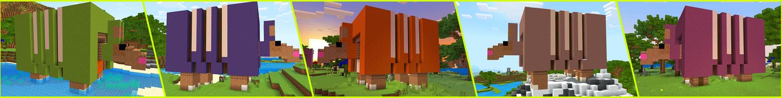 Panorama of the Minecraft Bedrock Marketplace product How to Live in an Armadillo? created by The Craft Stars.