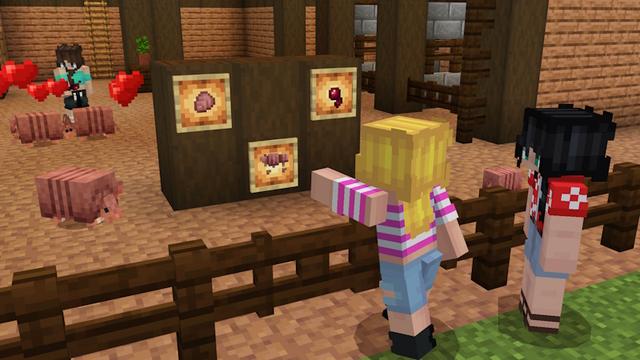 Screenshot of the Minecraft Bedrock Marketplace product How to Live in an Armadillo? created by The Craft Stars.