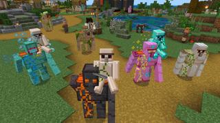 Screenshot of the Minecraft Bedrock Marketplace product How to Live in an Iron Golem? created by The Craft Stars.