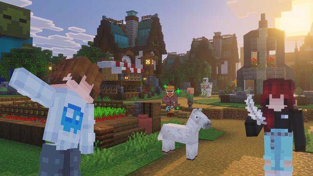 Screenshot of the Minecraft Bedrock Marketplace product How To Live In Chicken Jockey? created by The Craft Stars.