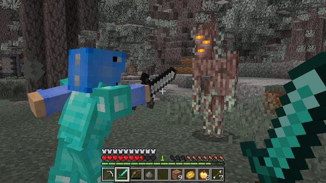 Screenshot of the Minecraft Bedrock Marketplace product How to Live inside a Creaking? created by The Craft Stars.
