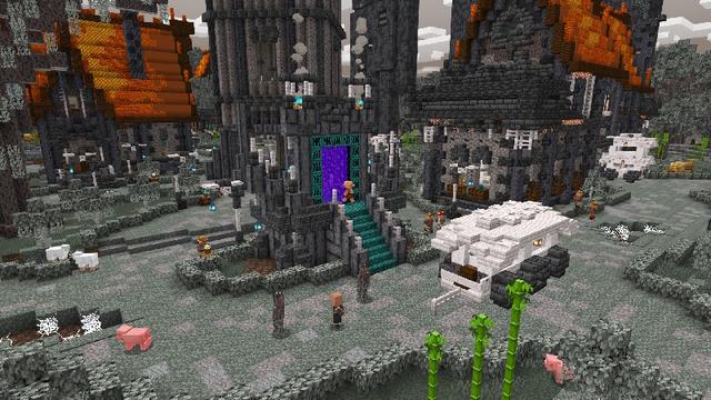 Screenshot of the Minecraft Bedrock Marketplace product How to Live inside a Creaking? created by The Craft Stars.