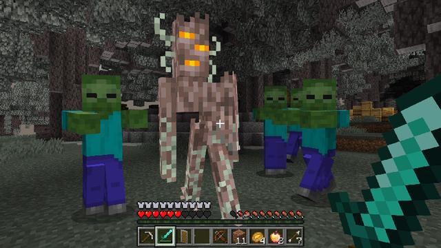 Screenshot of the Minecraft Bedrock Marketplace product How to Live inside a Creaking? created by The Craft Stars.