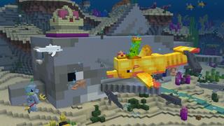Screenshot of the Minecraft Bedrock Marketplace product How to Live Inside a Dolphin? created by The Craft Stars.