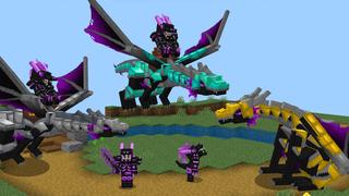 Screenshot of the Minecraft Bedrock Marketplace product How to live inside a Dragon? created by The Craft Stars.