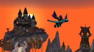 Screenshot of the Minecraft Bedrock Marketplace product How to live inside a Dragon? created by The Craft Stars.