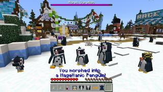 Screenshot of the Minecraft Bedrock Marketplace product How to Live inside a Penguin? created by The Craft Stars.