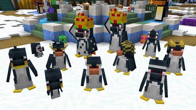 Screenshot of the Minecraft Bedrock Marketplace product How to Live inside a Penguin? created by The Craft Stars.