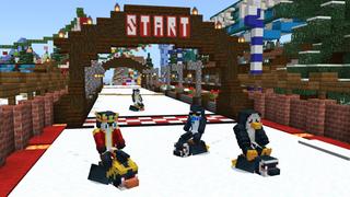 Screenshot of the Minecraft Bedrock Marketplace product How to Live inside a Penguin? created by The Craft Stars.