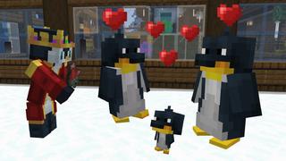 Screenshot of the Minecraft Bedrock Marketplace product How to Live inside a Penguin? created by The Craft Stars.