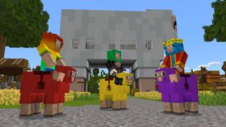 Screenshot of the Minecraft Bedrock Marketplace product How to Live inside a Sheep? created by The Craft Stars.