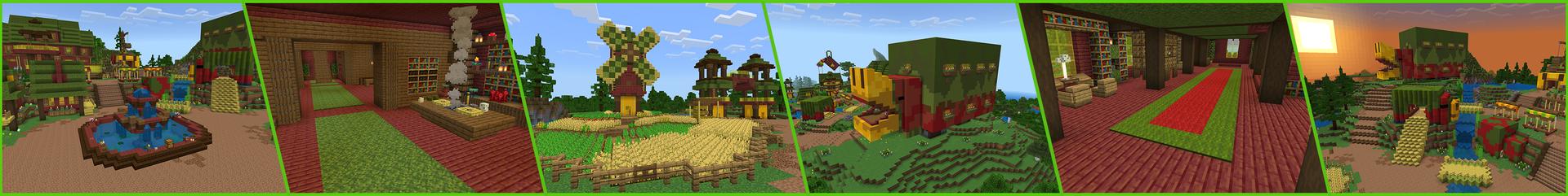 Panorama of the Minecraft Bedrock Marketplace product How to Live Inside a Sniffer? created by The Craft Stars.