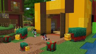 Screenshot of the Minecraft Bedrock Marketplace product How to Live Inside a Sniffer? created by The Craft Stars.