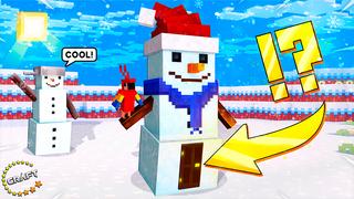 Thumbnail of the Minecraft Bedrock Marketplace product How to live inside a Snowman? created by The Craft Stars.