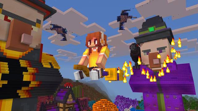 Screenshot of the Minecraft Bedrock Marketplace product How to Live inside a Witch? created by The Craft Stars.
