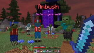 Screenshot of the Minecraft Bedrock Marketplace product How to live inside a Zombie? created by The Craft Stars.