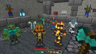 Screenshot of the Minecraft Bedrock Marketplace product How to live inside a Zombie? created by The Craft Stars.
