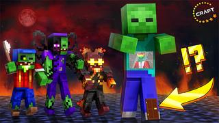 Thumbnail of the Minecraft Bedrock Marketplace product How to live inside a Zombie? created by The Craft Stars.
