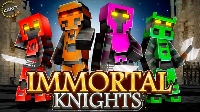 Thumbnail of the Minecraft Bedrock Marketplace product Immortal Knights created by The Craft Stars.