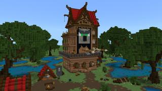 Screenshot of the Minecraft Bedrock Marketplace product Infinity Flat World created by The Craft Stars.