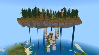 Screenshot of the Minecraft Bedrock Marketplace product Iron Golem Village created by The Craft Stars.