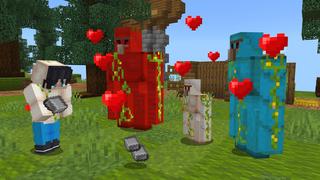 Screenshot of the Minecraft Bedrock Marketplace product Iron Golem Village created by The Craft Stars.