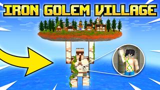 Thumbnail of the Minecraft Bedrock Marketplace product Iron Golem Village created by The Craft Stars.