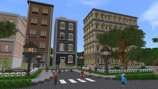 Screenshot of the Minecraft Bedrock Marketplace product Life in Paris created by The Craft Stars.