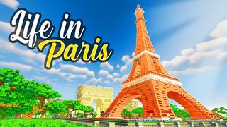 Thumbnail of the Minecraft Bedrock Marketplace product Life in Paris created by The Craft Stars.