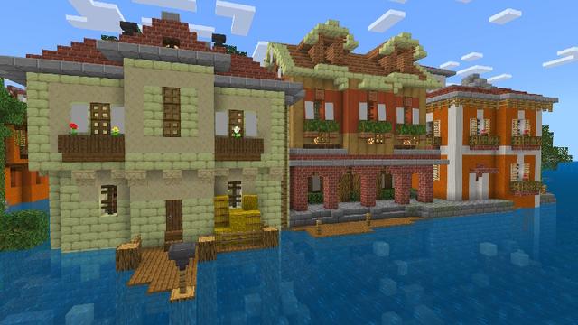 Screenshot of the Minecraft Bedrock Marketplace product Life in Venice created by The Craft Stars.