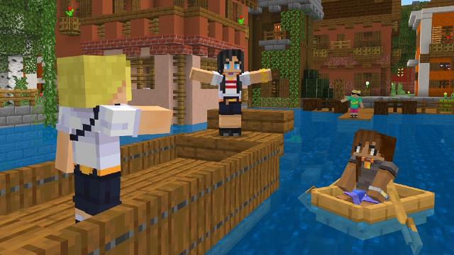 Screenshot of the Minecraft Bedrock Marketplace product Life in Venice created by The Craft Stars.