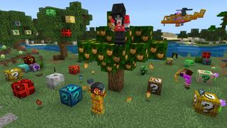 Screenshot of the Minecraft Bedrock Marketplace product Lucky Apples created by The Craft Stars.