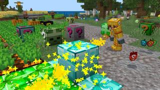 Screenshot of the Minecraft Bedrock Marketplace product Lucky Apples created by The Craft Stars.