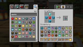Screenshot of the Minecraft Bedrock Marketplace product Lucky Apples created by The Craft Stars.