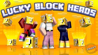 Thumbnail of the Minecraft Bedrock Marketplace product Lucky Block Heads created by The Craft Stars.