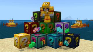 Screenshot of the Minecraft Bedrock Marketplace product Lucky Block Mansion created by The Craft Stars.