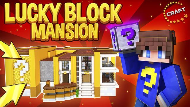 Thumbnail of the Minecraft Bedrock Marketplace product Lucky Block Mansion created by The Craft Stars.