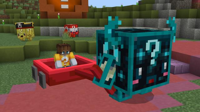Screenshot of the Minecraft Bedrock Marketplace product Lucky Block Pets created by The Craft Stars.