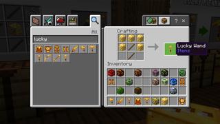 Screenshot of the Minecraft Bedrock Marketplace product Lucky Block Tools created by The Craft Stars.