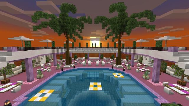 Screenshot of the Minecraft Bedrock Marketplace product Mega Cruise Ship created by The Craft Stars.