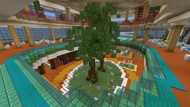 Screenshot of the Minecraft Bedrock Marketplace product Mega Cruise Ship created by The Craft Stars.