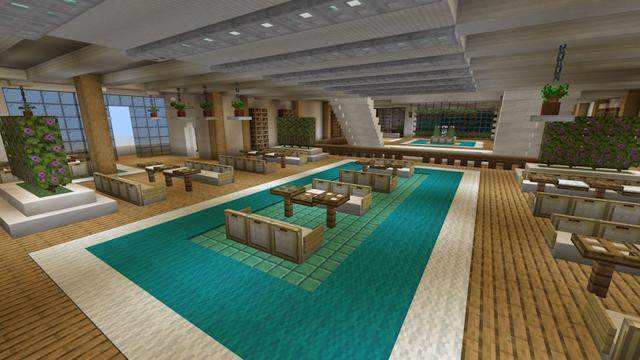Screenshot of the Minecraft Bedrock Marketplace product Mega Cruise Ship created by The Craft Stars.