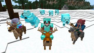 Screenshot of the Minecraft Bedrock Marketplace product MEGA ICE VILLAGE created by The Craft Stars.