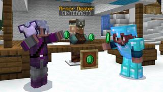 Screenshot of the Minecraft Bedrock Marketplace product MEGA ICE VILLAGE created by The Craft Stars.