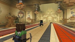 Screenshot of the Minecraft Bedrock Marketplace product MEGA PYRAMID created by The Craft Stars.