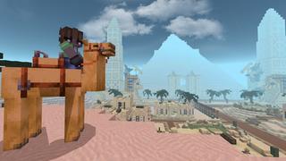 Screenshot of the Minecraft Bedrock Marketplace product MEGA PYRAMID created by The Craft Stars.