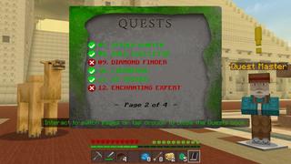 Screenshot of the Minecraft Bedrock Marketplace product MEGA PYRAMID created by The Craft Stars.